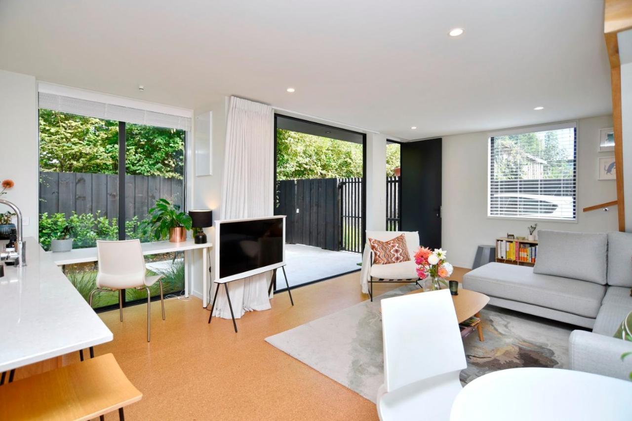 Urban Escape Addington Townhouse Walk To Stadium & Cafes Christchurch Dış mekan fotoğraf