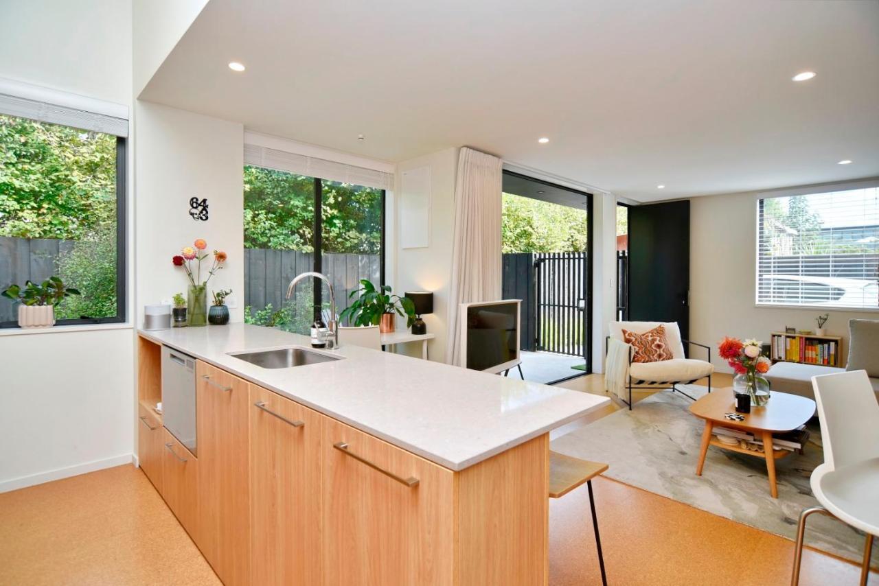 Urban Escape Addington Townhouse Walk To Stadium & Cafes Christchurch Dış mekan fotoğraf